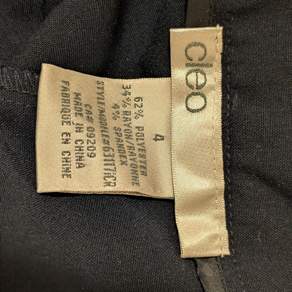 Cleo Charcoal Straight Leg Pants